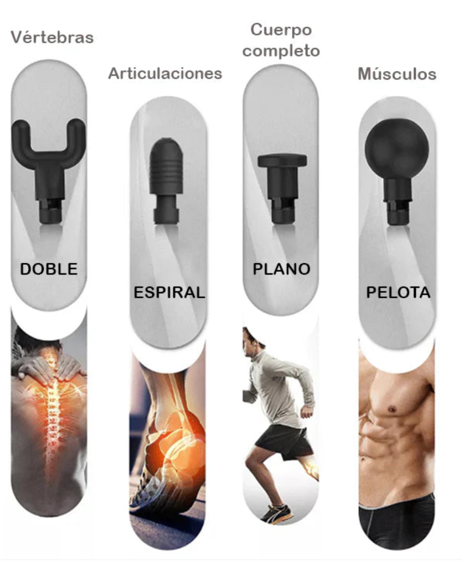 VoraRecover® Masajeador personal profesional para relajarte