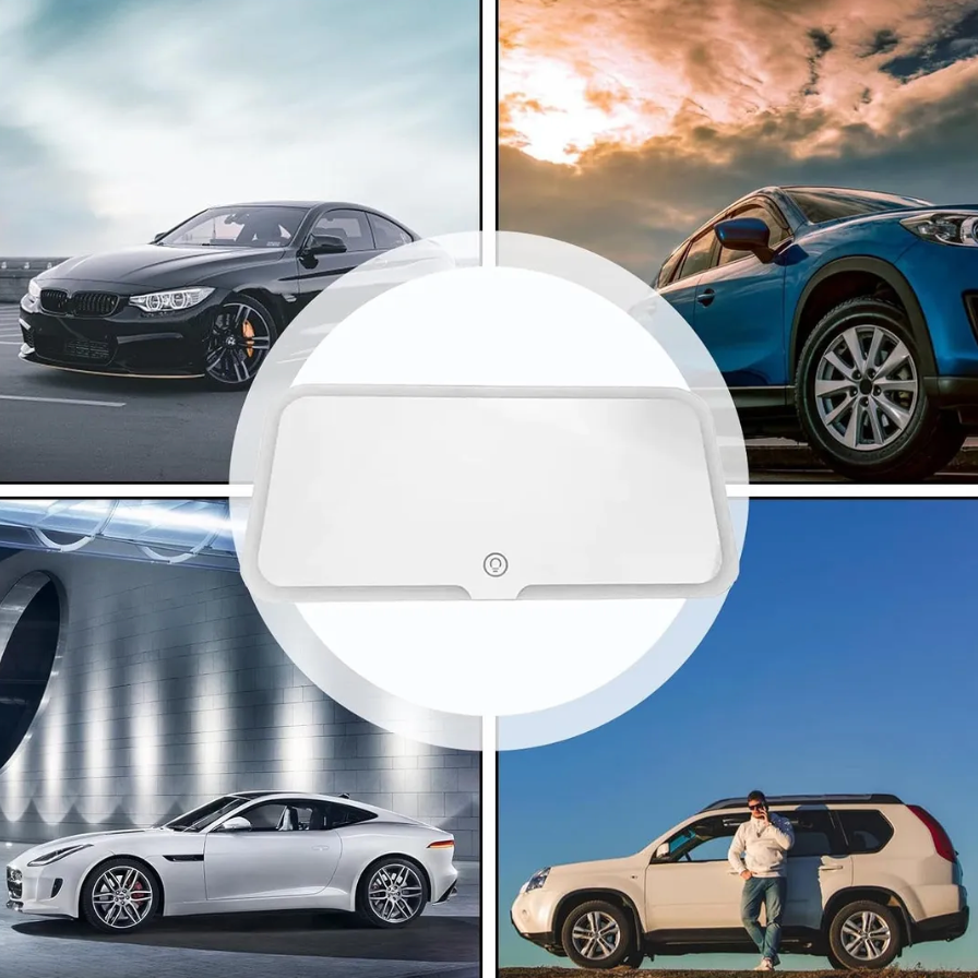 VoraMirror® - Espejo con 3 tonos de luz led para carro