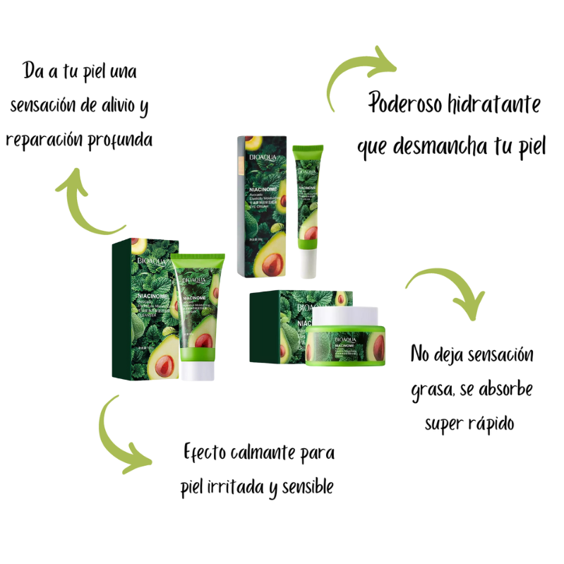 Kit Bioaqua Aguacate