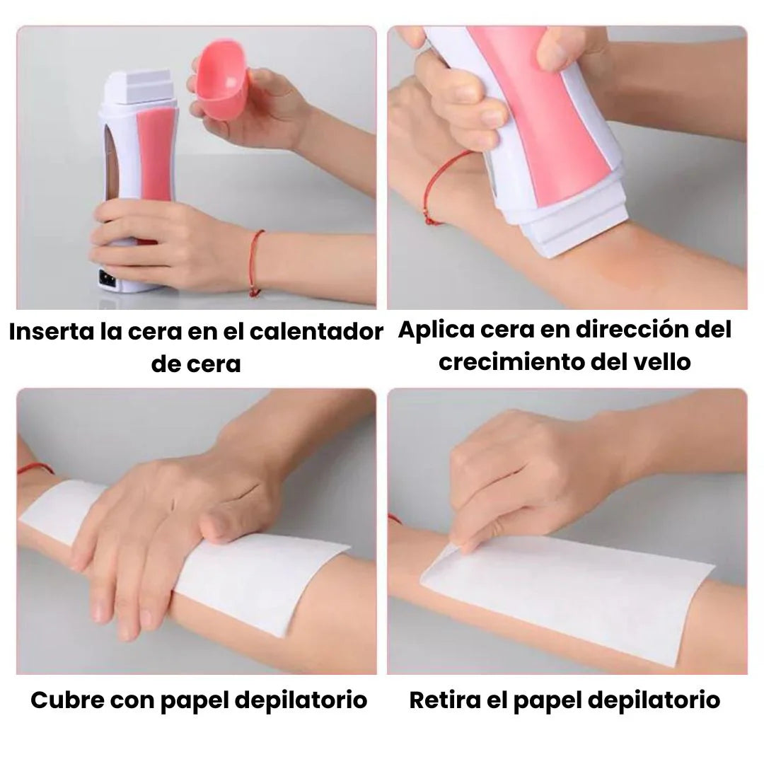 VoraWax® - Depiladora de vellos profesional