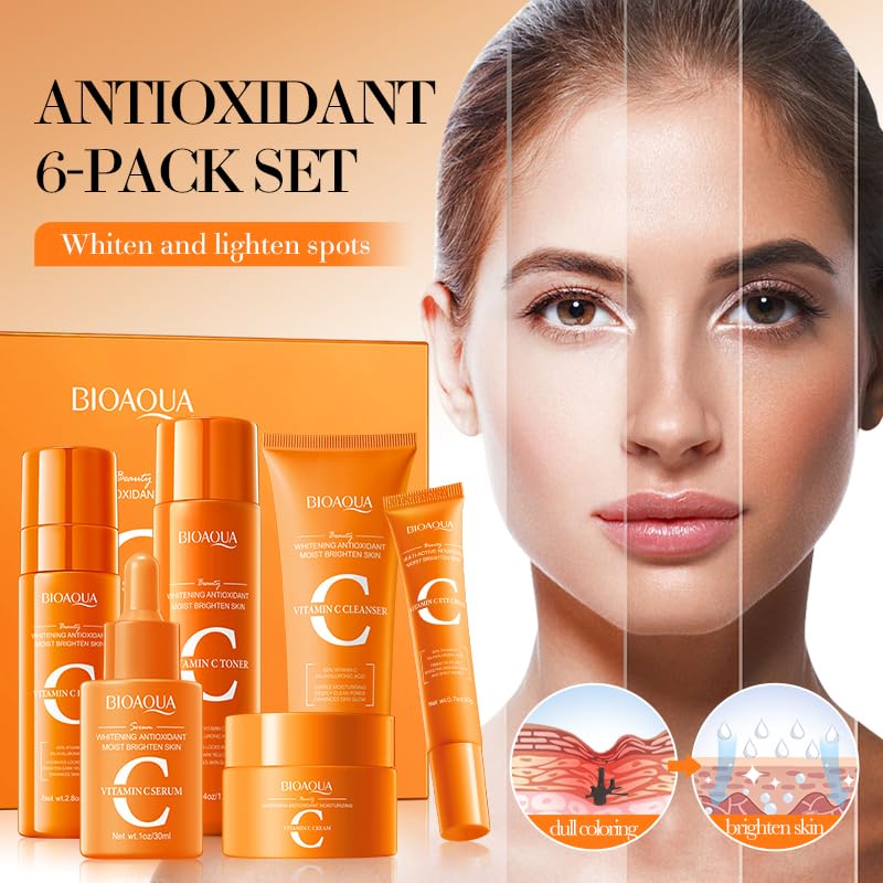 Bioaqua® - Kit de Skin Care de Vitamina C tonificante
